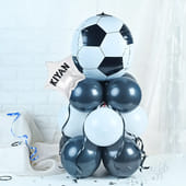 Personalised Football Balloon Arrangement