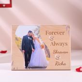 Personalised Forever Oath Plank