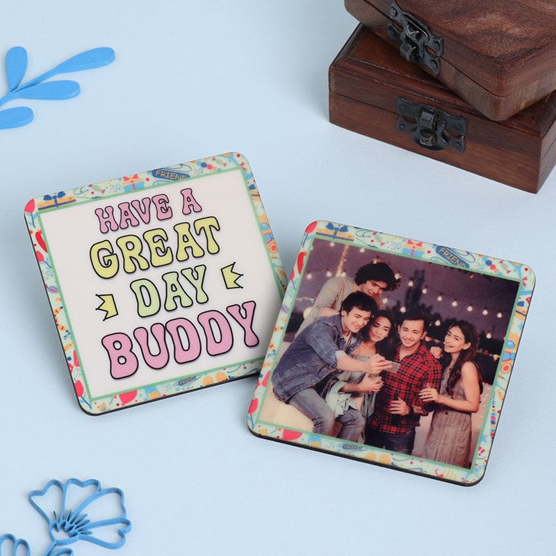 Personalised Fridge Magnet Set For Buddies