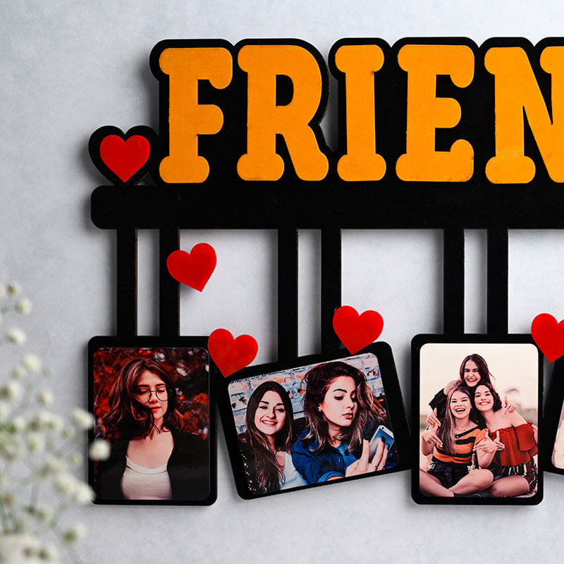 Personalised Friends Wall Frame, Buy Gift for Best Friend