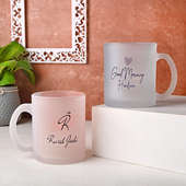 Personalised Frosted Mugs