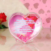 Personalised Glass Photo Frame For Valentine Day