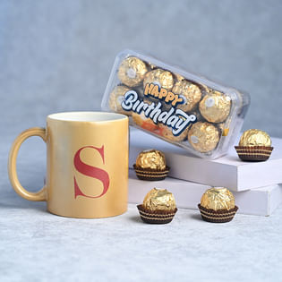 Personalised Birthday Mug n Chocolate