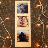 Personalised Hanging Square Photo Frame