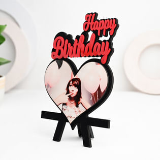 Personalised Happy Birthday Table Top for Her