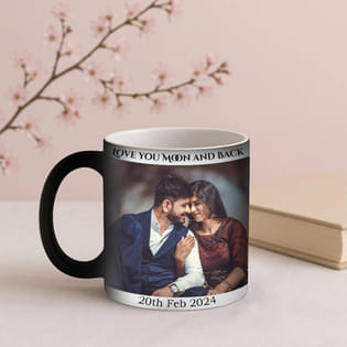 Personalised Heat Reveal Love Mug