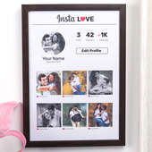 Personalised Insta Love Profile View