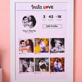 Personalised Insta Love Profile View