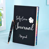 Personalised Journal With Pen Combo