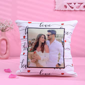 Personalised Love Cushion
