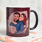 Personalised Love coffee gift mug for her