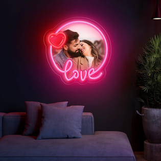 Personalised Love Mini Neon Sign