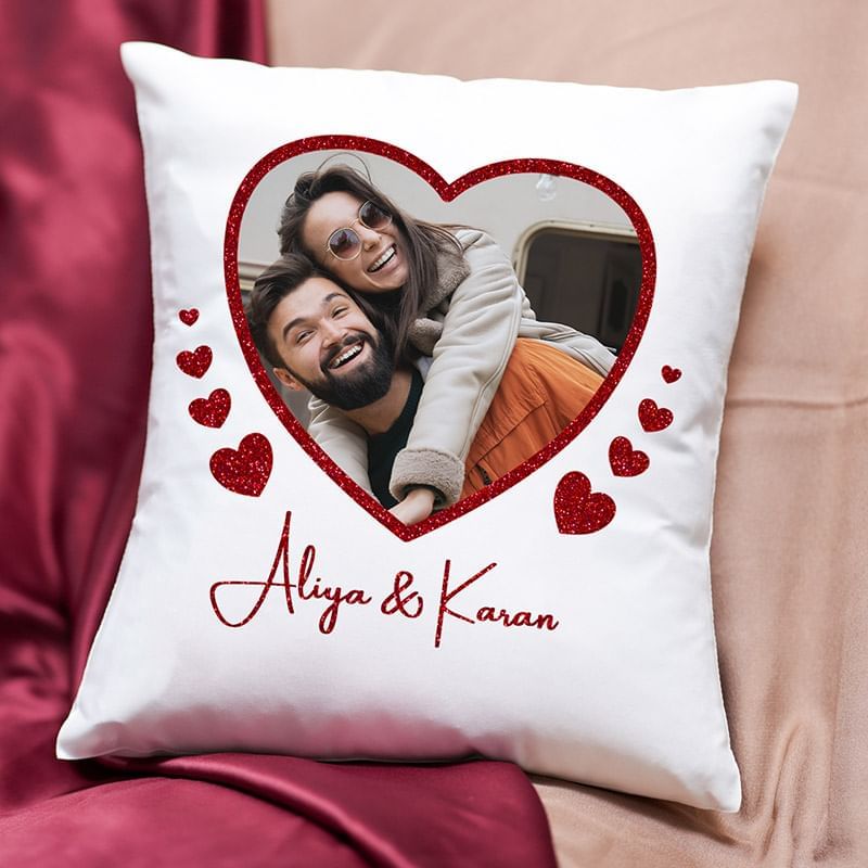 Personalised Love Photo Cushion