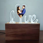 Personalised Love Photo Lamp