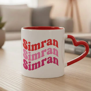 Personalised Love Vibes Mug
