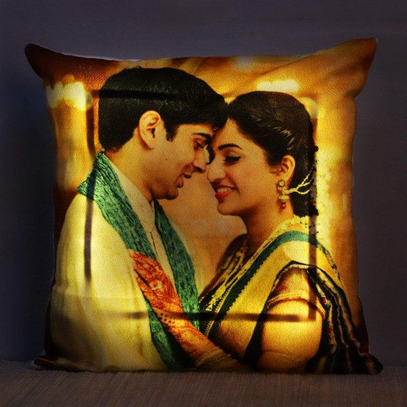 Personalised LED Photo Cushion