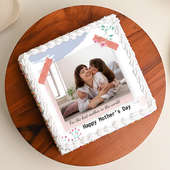 Personalised Mothers Day Photo Cake