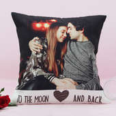 Personalised Moon Cushion