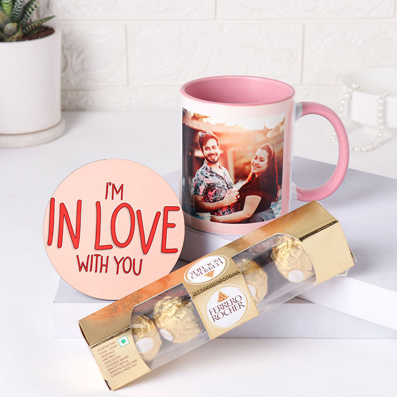 Personalised Mug Coaster n Choco Delights