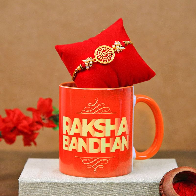 Personalised Mug N Rakhi Duo- Personalised rakhi to UK