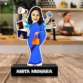 Personalised Multitasking Mom Caricature