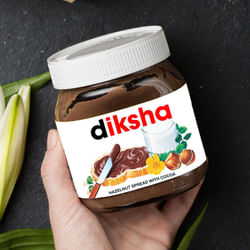 Personalised Name Nutella Jar