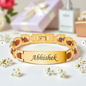 Personalised Name Rudraksh Bracelet