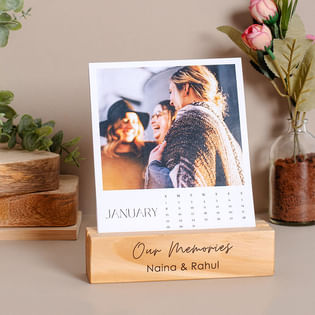 Personalised New Year Calendar gift