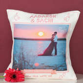Personalised Photo Cushion - 12x12 Personalised Inches Printed Cushion 