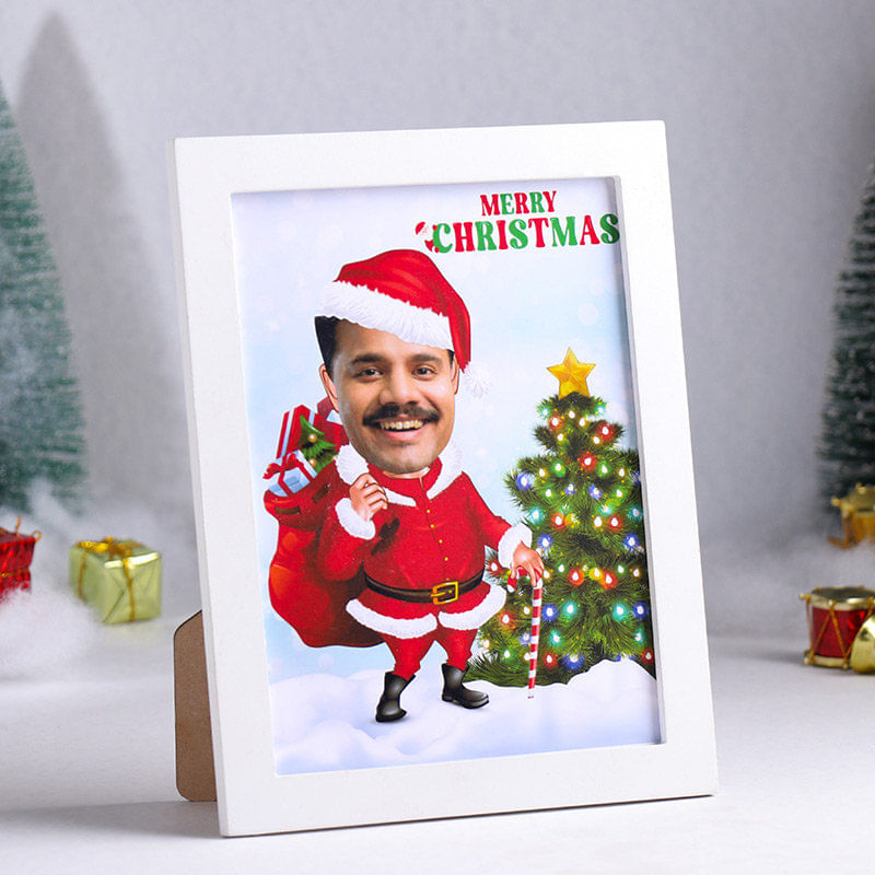 Xmas Personalised Photo Frame Online