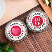 Valentines Red Velvet Jar Cake