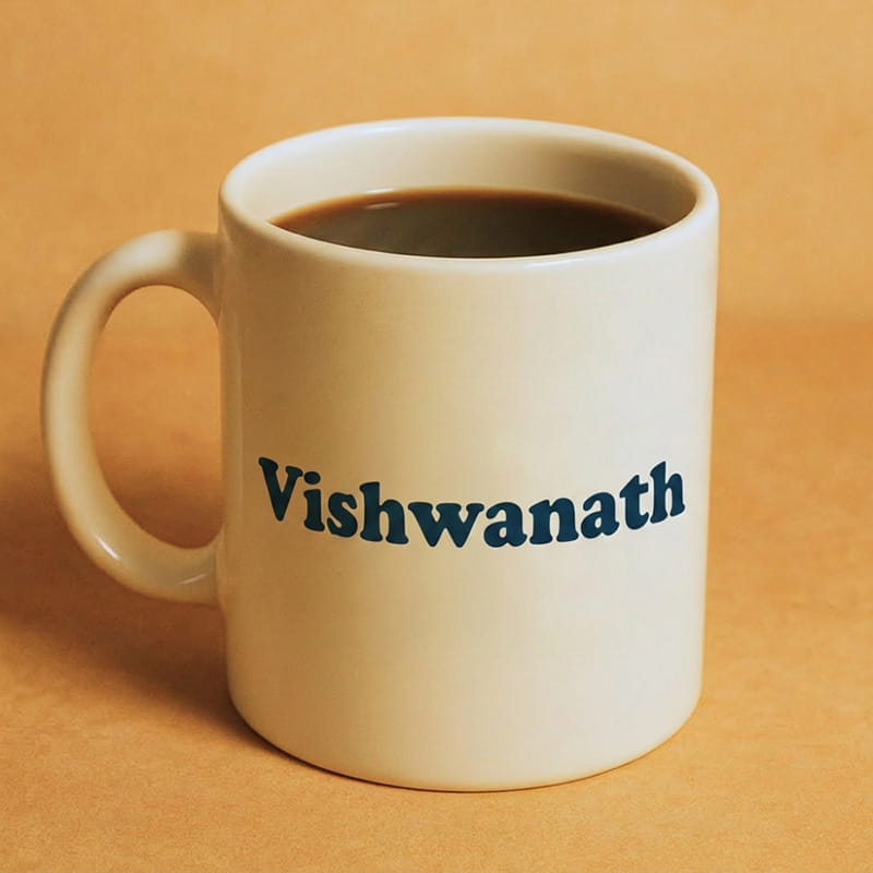 Personalised Retro Coffee Mug For Best Dad