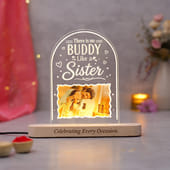 Personalised Siblings Love LED Tabletop