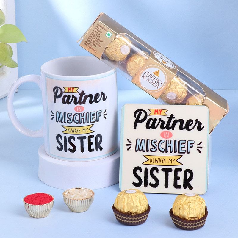 Personalised Sister Mug Gift Combo