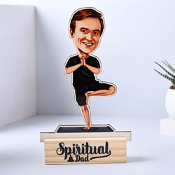 Personalised Spiritual Dad CarictaureFor Fathers Day
