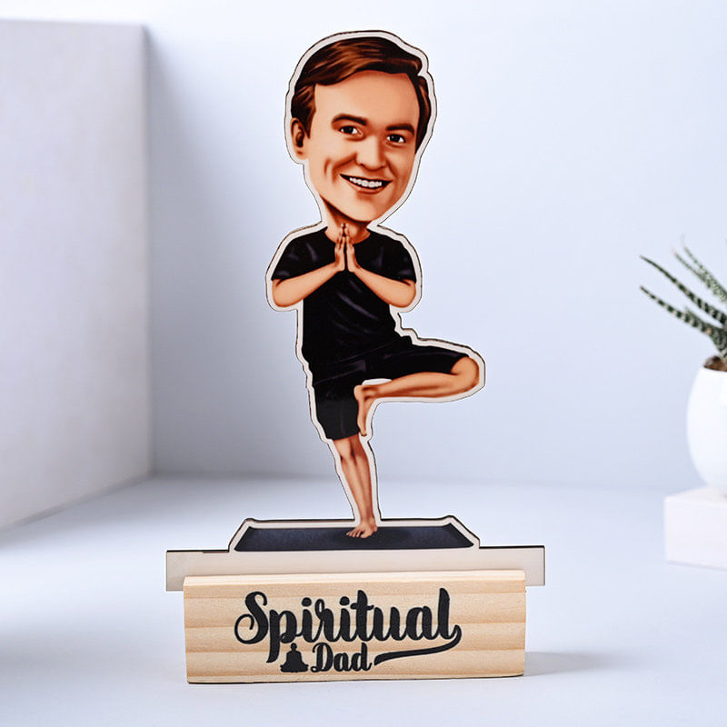 Personalised Spiritual Dad Carictaure-USA