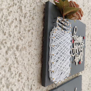Personalised String Art Wall Decor, Personalised Housewarming Gifts