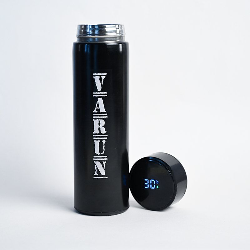 Personalised Temperature Display Bottle