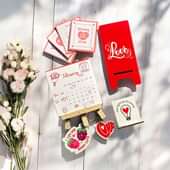 Personalised Valentine Love Box