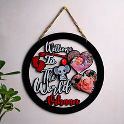 Personalised Wall Decor To Welcome A New Born Baby