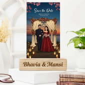 Personalised Wedding Day Caricature