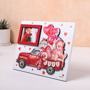 Order Personalised White Frame Gift For Anniversary