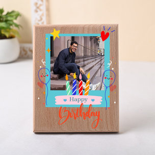 Personalised Wooden Birthday Gift
