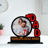 Personalised Worlds Best Dad Table Top
