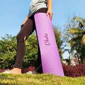 Yoga Mat With Name for Female