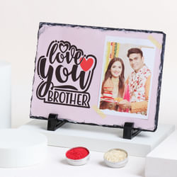 Personalized Ceramic Tile For Brother