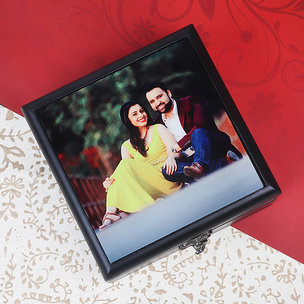 Personalized Photo Box - Wedding Anniversary Gift