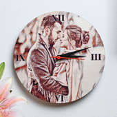 Personalized Quality Time Clock - Cute Anniversary Gift