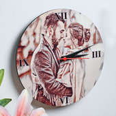 Personalized Quality Time Clock Online Side View