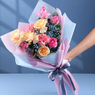 Petals Painted In Fantasy